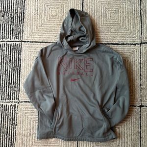 Nike softball lightweight hooded sweatshirt